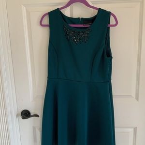 Cynthia Rowley Emerald Green Cocktail Dress Size 14